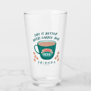 Copo De Pint A vida é melhor com café e amigos™