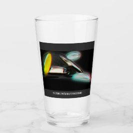 Copo De Pint Abstrato 3D