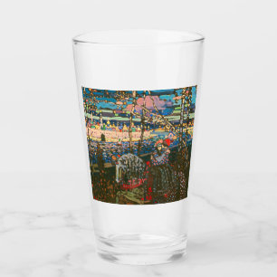 Copo De Pint Abstrato Kandinsky Casal Anel Colorido