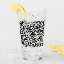 Abstrato, preto e branco moderno