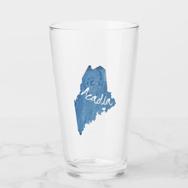 Copo De Pint Acadia National Park Wood Grain (Frente)