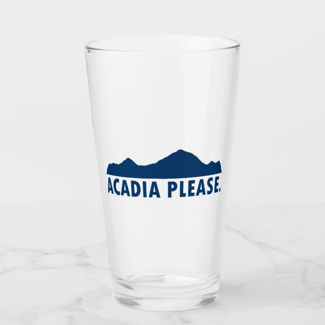 Copo De Pint Acadia por favor (Frente)