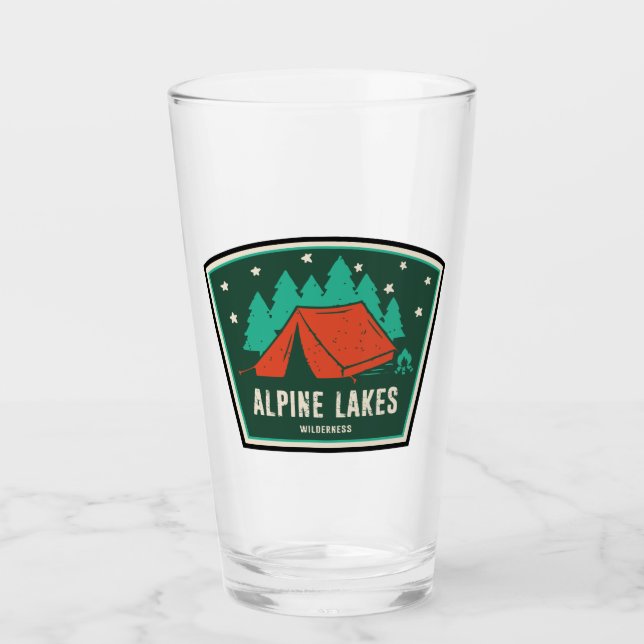 Copo De Pint Acampamento dos lagos alpinos (Frente)