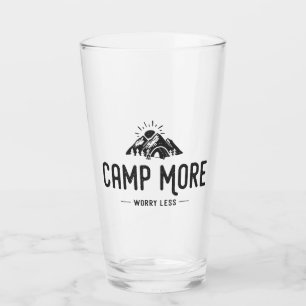 Copo De Pint Acampamento Mais Preocupado Menos