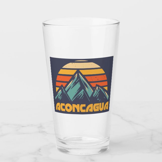 Copo De Pint Aconcagua Retro Turquoise (Frente)