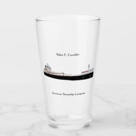 Copo De Pint Adam E. Cornelius glass