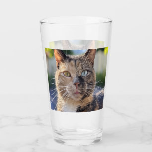 Copo De Pint Adicionar Personalização de Foto de Cat