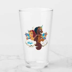 Copo De Pint Afro Unicorn "Made of Magic" Trio Design