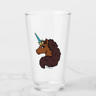 Copo De Pint Afro Unicorn   Único