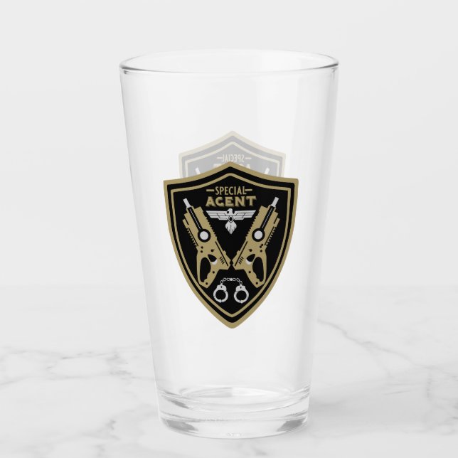 Copo De Pint Agente Especial Kid (Frente)