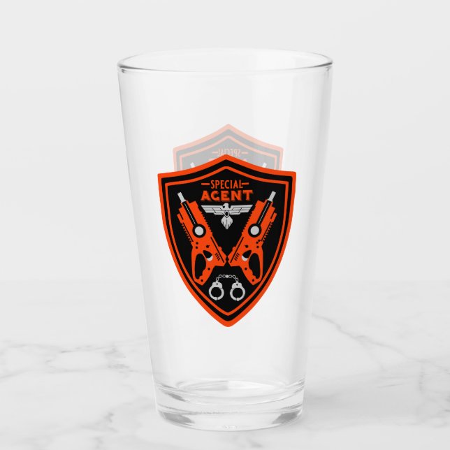 Copo De Pint Agente Especial Kid (Frente)