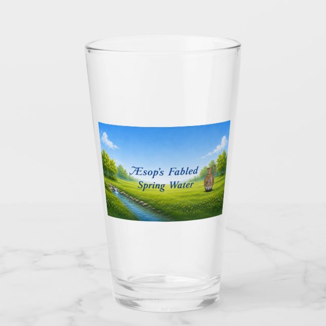 Copo De Pint Água de Fonte Fabulosa da Aesop (Frente)