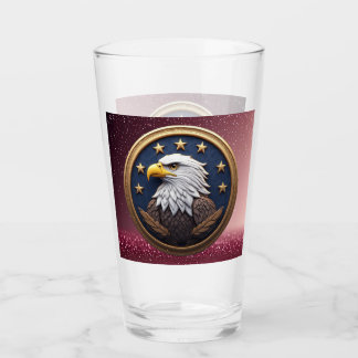 Copo De Pint Águia Careca Heritage Vintage Americana Patriótica
