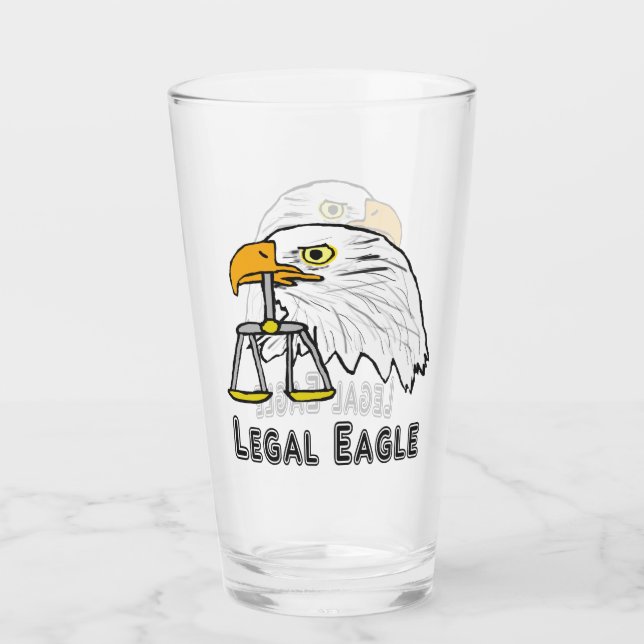 Copo De Pint Águia Legal (Frente)