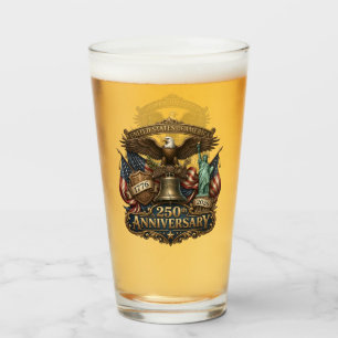 Copo De Pint Águia Patriótica e Tributo à Liberdade América 250