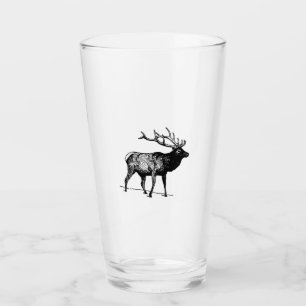Copo De Pint Alces Bull da montanha rochosa