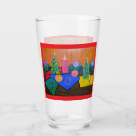 Copo De Pint Alegria de Natal 