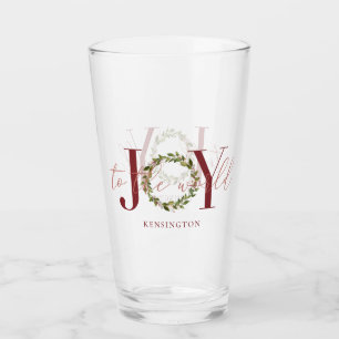 Copo De Pint Alegria Elegante à Terra do Natal