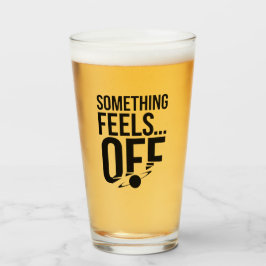 Copo De Pint Algo Se Sente Desligado - Mensagem Indecisa E Crip