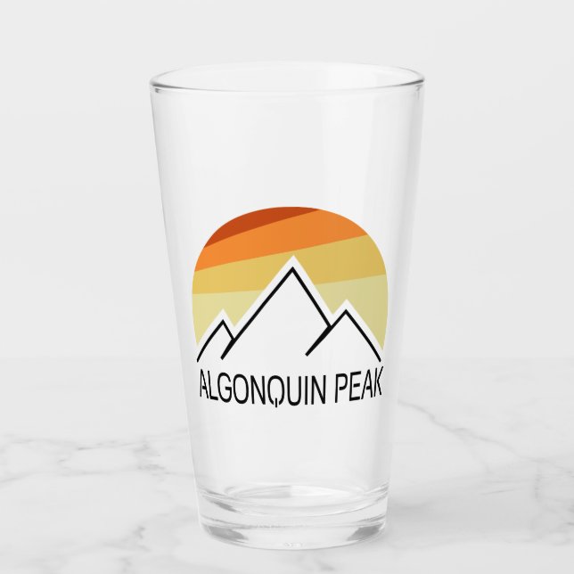 Copo De Pint Algonquin Peak Retro (Frente)