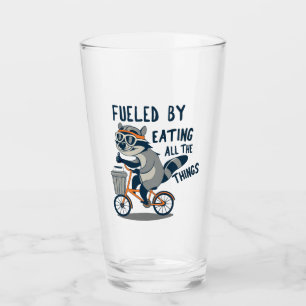 Copo De Pint Alimentado Por Comer Todas As Coisas De Ciclismo D