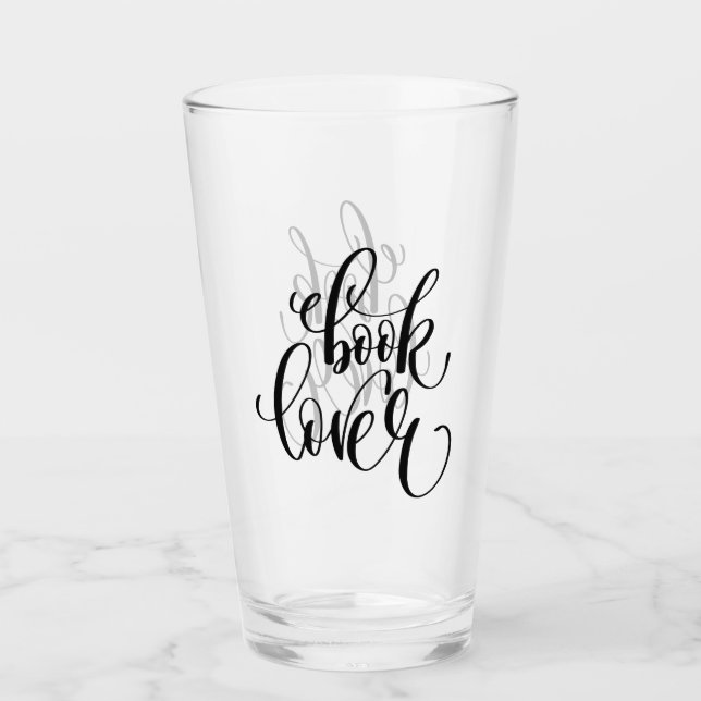 Copo De Pint Amante de livro (Frente)