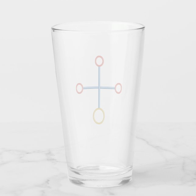 Copo De Pint amazingCROSS als Trinkglas (Verso)