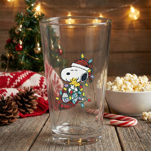 Copo De Pint Amendoins Amor e Luzes de Natal