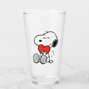 Copo De Pint Amendoins   DIA DE OS NAMORADOS   Snoopy Heart Hug