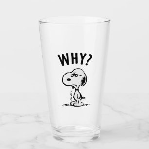 Copo De Pint Amendoins Snoopy Wonders Why?