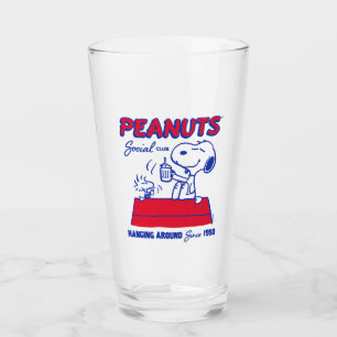 Copo De Pint Amendoins Snoopy & Woodstock pendurado