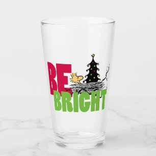 Copo De Pint Amendoins Woodstock Christmas Be Bright