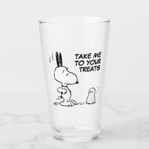 Copo De Pint Amendoins Woodstock Scare Snoopy