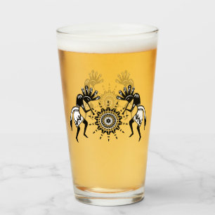 Copo De Pint Americanos nativos - Sun Dancing Kokopelli 1