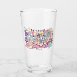 Copo De Pint AMIGOS™ Cartoon de Apartamento