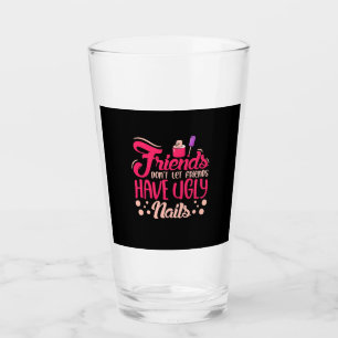 Copo De Pint Amigos do excelente têm Unhas feias
