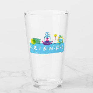 Copo De Pint AMIGOS™   Logotipo com ícones