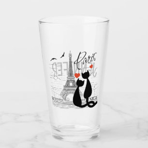 Copo De Pint Amor de gato em Paris