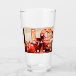 Copo De Pint AMOR (Grande Letra Vermelha)