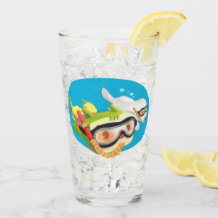 Copo De Pint Amor no Mar Profundo: Iron T & Smile Pup fazendo s
