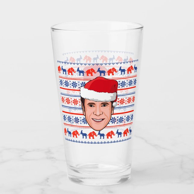 Copo De Pint ANDREW CUOMO Natal (Frente)