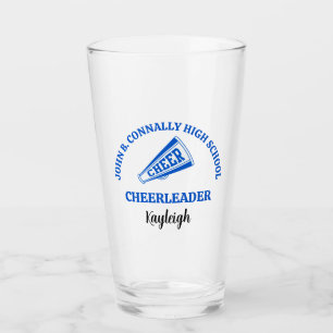 Copo De Pint Animadora de Torcida do Ensino Médio Azul Personal