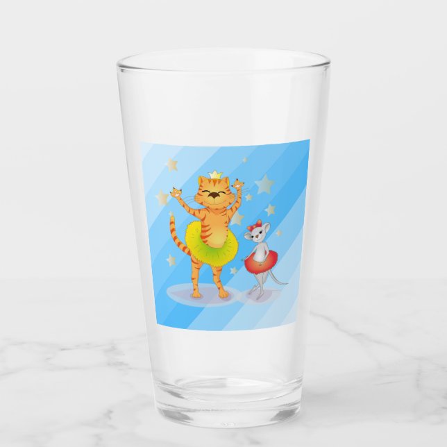 Copo De Pint Animais de Cartoon (Frente)