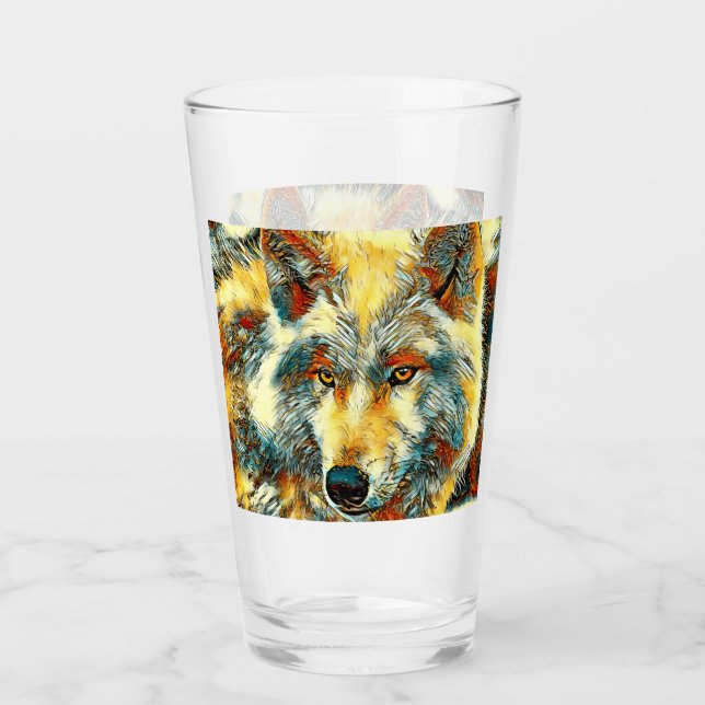 Copo De Pint AnimalArt_Wolf_004 (Frente)