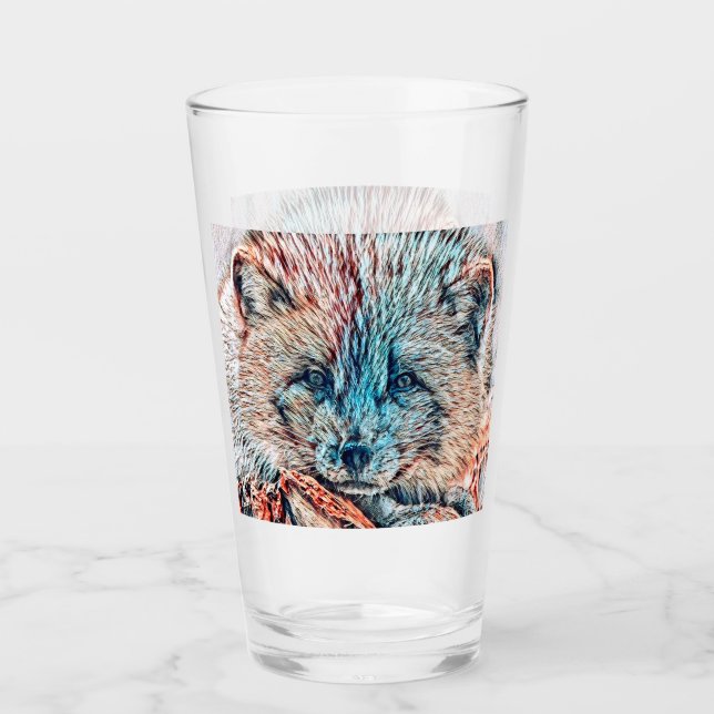 Copo De Pint AnimalMix_Fox_009 (Frente)