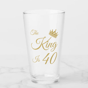 Copo De Pint Aniversário de 40 anos Engraçado Para Homens
