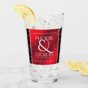 Copo De Pint Aniversário de Casamento do Elegante 42º Jasper