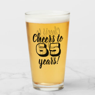 Copo De Pint Aniversário Personalizado Anima a Anos Cerveja/Beb