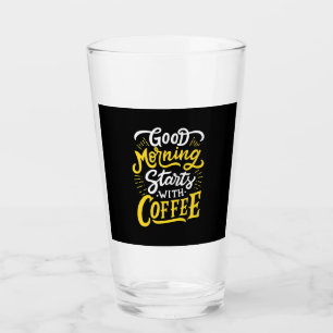 Copo De Pint Aniversário Presente Bom Dia Comece Com Café