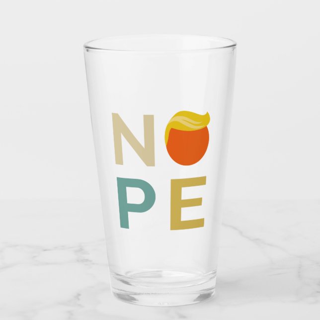 Copo De Pint Anti-Trump - Nope Edition III (Frente)